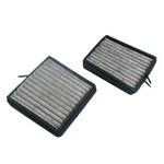 Image de ALCO FILTER MS 6492C Filtre d&#039;habitacle à charbon actif 200,0 193,0 39,0 MERCEDES BENZ: Classe C Berline, CLK Coupe, Coupe