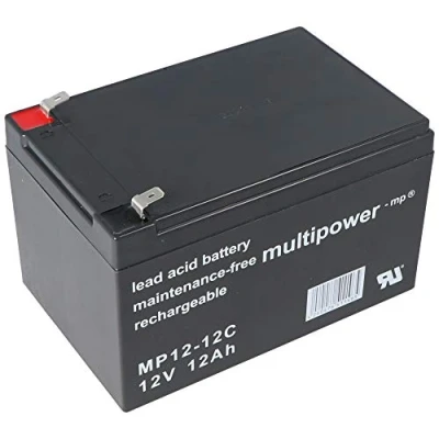 Image de Multipower MP12 12C Batterie au plomb 12 V Ah