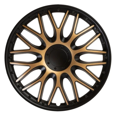 Image de J TEC Orden J16563 Enjoliveurs 16Pouces noir, doré