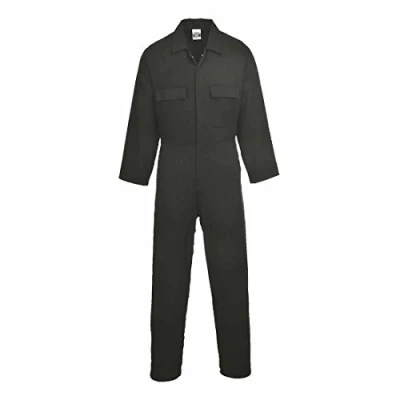 Image de Combinaison en coton Portwest Euro, taille XL, couleur noire, S998BKRXL, 1 pièce