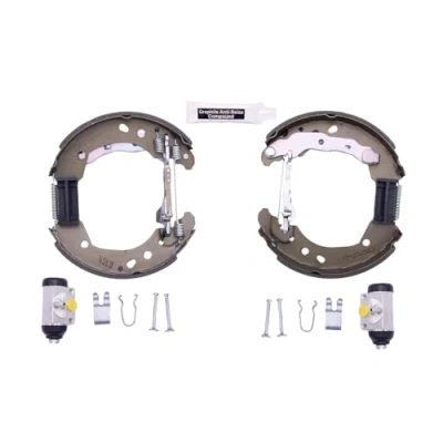 Image de HELLA Shoe Kit Pro 8DB 355 004 821 de freins, freins à tambours avec cylindre roue, élément d&#039;ajustage RENAULT: CLIO 3, 2