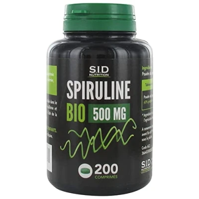 Image de Sidn Spiruline BIO 500Mg CPR 200