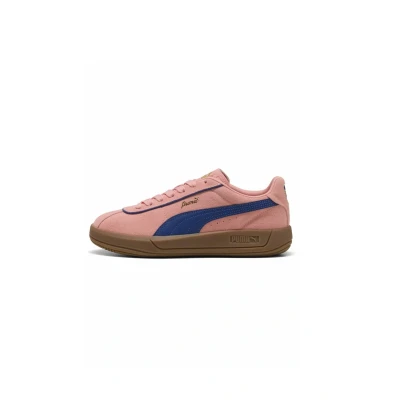 Image de Puma Klassika Baskets basses, Femme, Taille: 35.5, Pink fruit blazing blue gold Cuir / matière synthétique