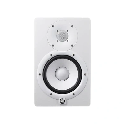 Image de Yamaha HS7 Enceinte de monitoring studio amplifiée mixage pour DJ, musiciens et producteurs Blanche
