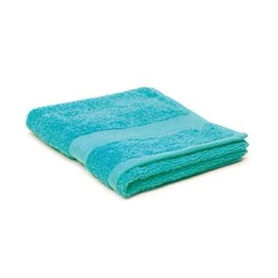 Image de Excelsa Bagno Serviette, Coton, Bleu, 100x60x1 cm