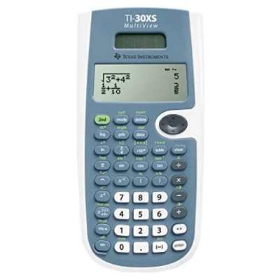 Image de Texas Instruments TI 30XS MultiView Calculatrice Scolaire (jusqu&#039;à 4 Lignes, Alimentation Solaire et Piles)