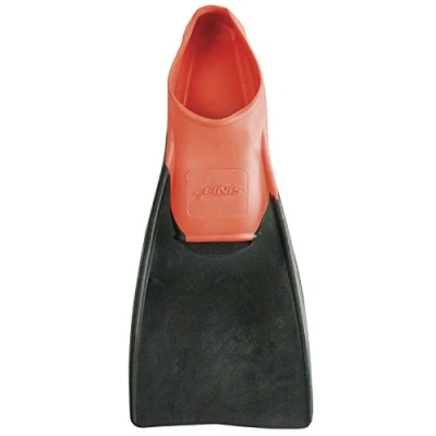 Image de FINIS Palmes longues et flottantes de natation pour hommes, femmes enfants améliorer l&#039;alignement du corps Adulte S (Homme 3 5/Femme 4 6), Rouge/Noir