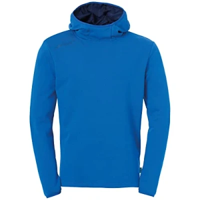 Image de uhlsport Essential Hoodie sweats à capuche fitness sport la mode coton/polyester bleu azur Taille L