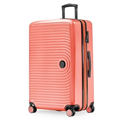 Image de Hauptstadtkoffer Mitte Grande Valise Rigide, TSA, 4 Roulettes, Bagage en Soute avec Extension de Volume 8 Cm, 77 130 Litres, Corail