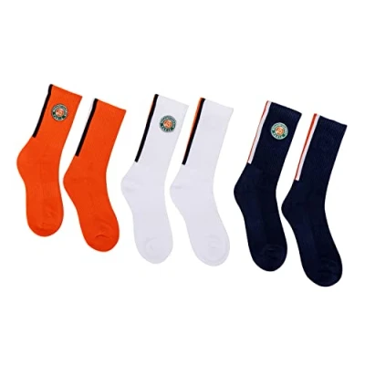 Image de ROLAND GARROS Pack 3 Paires de Chaussettes Sport Collection Officielle Taille 35/38