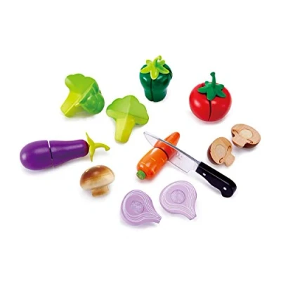 Image de Hape Garden Vegetables, Wooden Cooking Accessories For Kids, Pretend Play Food Toddlers 3+