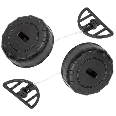 Image de Konuooer Lot de 2 bouchons réservoir d&#039;huile pour tronçonneuse Stihl 017 018 MS170 MS180 Remplacement N 1130 350 0500 Pièces rechange
