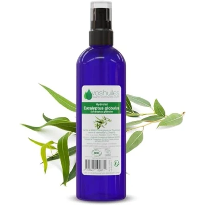 Image de VOSHUILES.COM HUILES ESSENTIELLES &amp; VEGETALES Hydrolat d&#039;Eucalyptus Globulus COSMOS (100 ml)
