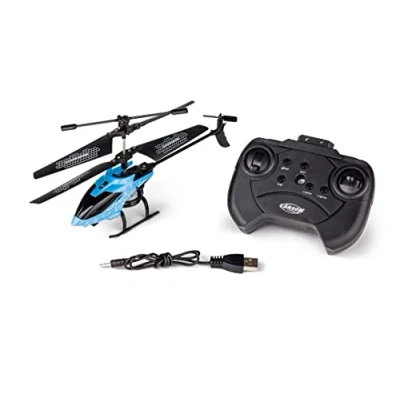 Image de Carson 500507164 hélicoptère cyan Starter Tyrann 230 IR 2Ch RTF, hélicoptère, pour débutants, RC, jouet télécommandé