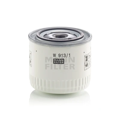 Image de MANN FILTER W 913/1 Filtre à huile 3/4 16 UNF vissé