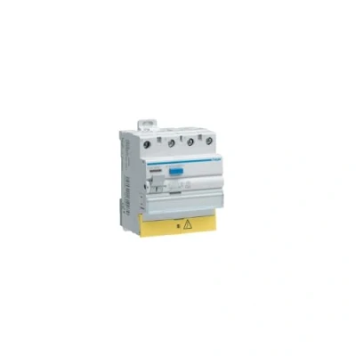 Image de interrupteur différentiel hager 40a 30 ma 3 pôles + neutre type hpi vis /