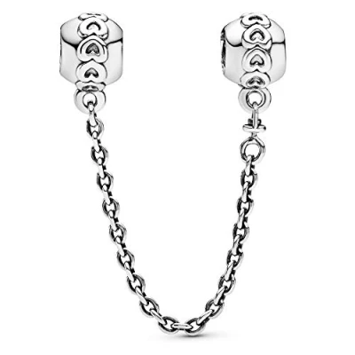 Image de Pandora Chaîne de sécurité 791088 05 Femmes Argent Love connection
