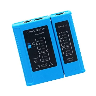 Image de RUIZHI Testeur de Câble Réseau, LAN RJ11 et RJ45 Test fil Réseau