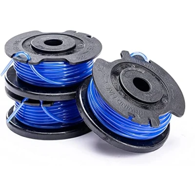 Image de Greenworks Bobine à Fil Unique, 4,8 m de par Bobine, 3 Pièces Incluses, 1,65 mm Diamètre pour 24V Coupe bordures G24LT25 G24LT G24LT28 G24LT30M Séries