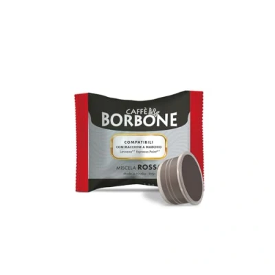 Image de Caffè Borbone Mélange Rouge 100 Capsules Compatibles avec les machines à café de la marque Lavazza* Espresso Point*