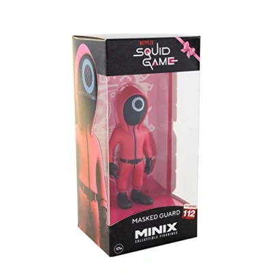 Image de MINIX Squid Game Masked Guard #112 Figurine à Collectionner 12 cm