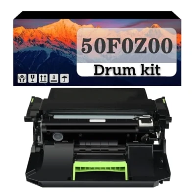 Image de ZHJQDS 50F0Z00 50F0ZA0 Unité D&#039;imagerie À Haute Capacité Compatible pour Lexmark MS310D MS310DN MS312DN MS315DN MS410D MS410DN MS415DN MS510DN 1 Pack