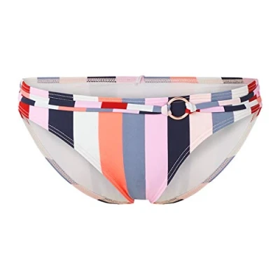 Image de O&#039;NEILL PW Maoi Mix Bottom Bikinis Femme, Multicolore (Red AOP 3950), Taille 38