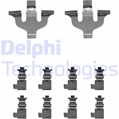 Image de DELPHI LX0714 Kit d&#039;accessoires, plaquette de frein à disque AUDI: Q7, Q5, A4 B9 Avant, VOLKSWAGEN: Touareg II
