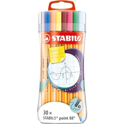 Image de Ensemble de Marqueurs Stabilo Point 88 Multicouleur