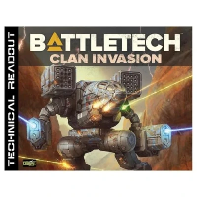 Image de Catalyst Game Labs BattleTech Technical Readout Clan Invasion Book, CAT 35136, Multicolor