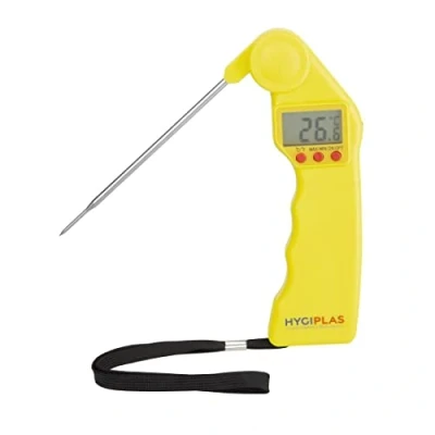 Image de Hygiplas Easytemp Mesure numérique de la température avec code couleur Jaune