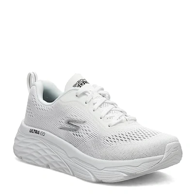 Image de Skechers Femme Max Cushioning Elite Point de Destination Basket, Blanc, 39.5 EU
