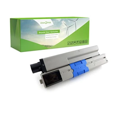 Image de Green2Print Toner Noir 3500 Pages remplace OKI 46508712 pour MC363DN, MC363, C332DNW, C332DN, C332