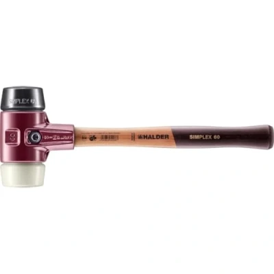 Image de Halder Marteau non destructif SIMPLEX, 60mm, caoutchouc/nylon