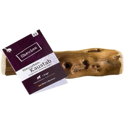 Image de Chewies Os à mâcher en Vigne pour Chien Jouet Naturel, Durable, Riche minéraux, Bois sans polluants (certifié) Taille XS : Chiens jusqu&#039;à 5 kg de Poids corporel