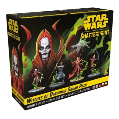 Image de Asmodee Atomic Mass Games Star Wars Shatterpoint : Sorcières de Dathomir Set d’Escouade Jeux société Figurines Jeu d&#039;escarmouche A partir 14 Ans Version française