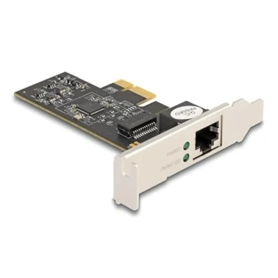Image de DeLOCK Carte PCI Express x1 vers 1 x RJ45 5 Gigabit LAN Neuf