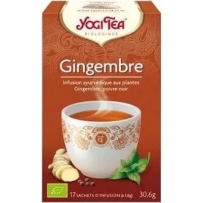 Image de Yogi Tea Gingembre 17 sachets