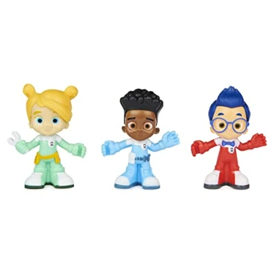 Image de Mighty Express Lot de 3 Figurines pour Enfants avec Piste et barrière, compléter Les Kits Jeu, à partir Ans