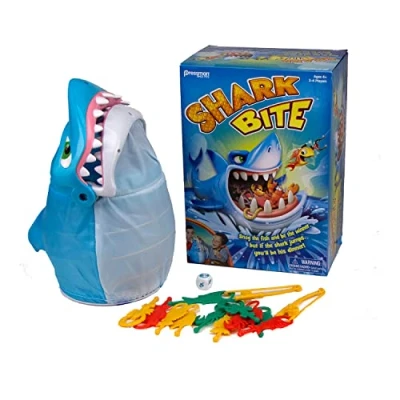 Image de Goliath Games Shark Bite avec Bonus Let&#039;s Go Fishing Jeu de Cartes pour Enfants à partir 4 Ans 2 Joueurs