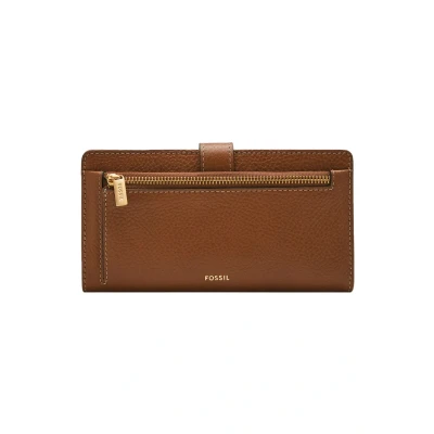 Image de Fossil Portefeuille à deux volets et languette Harwell, en cuir LiteHide™, pour femme, SL10032200