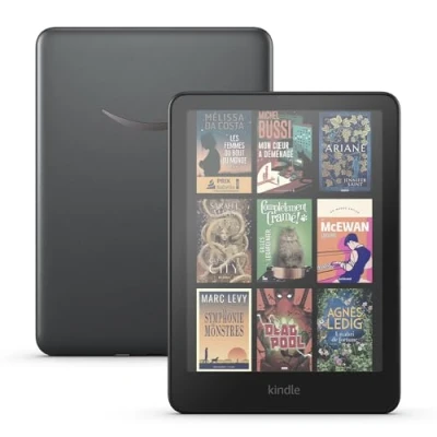 Image de Découvrez Amazon Kindle Colorsoft Signature Edition (32 Go) Avec affichage couleur, éclairage avant à réglage automatique, charge sans fil et longue autonomie