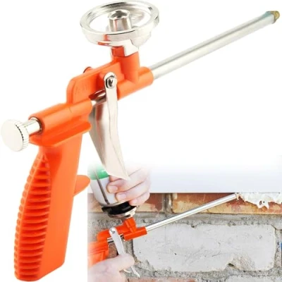 Image de XUBX Pistolet à mousse, Professionnel expansion, Pour Mousse de Pulvérisation, Expansible Le Calfeutrage, Remplissage, l&#039;Étanchéité