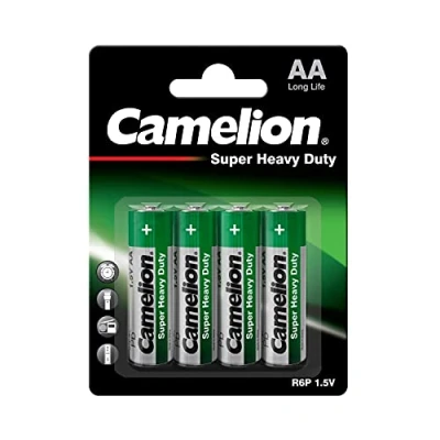 Image de Pile zinc carbone LR6/AA blister 4 pièces