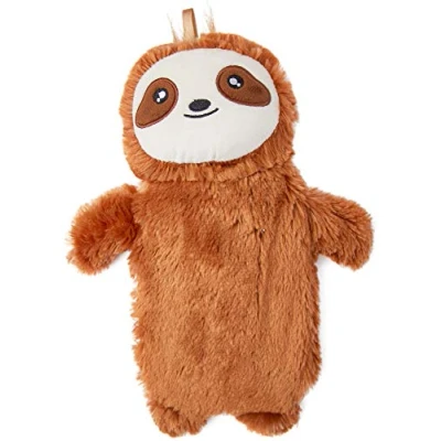 Image de CityComfort Bouillotte Eau Chaude avec Housse en Polaire Super Douce Peluche 3D Pour Rester Au Chaud Plus Longtemps Testée Normes UK Safe Durable et Très Agréable