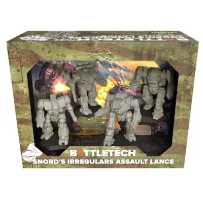 Image de Catalyst Game Labs BattleTech Snord&#039;s Irregulars Assault Lance Miniature English Version