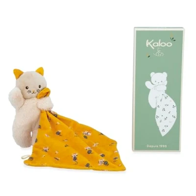 Image de Doudou Chaton Jaune Personnalisable