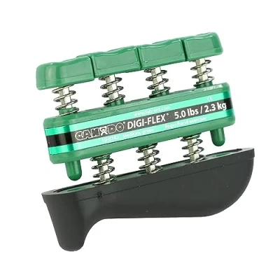 Image de CanDo Appareil de Musculation la Main Digi Flex Vert/Moyen 2,3 kg