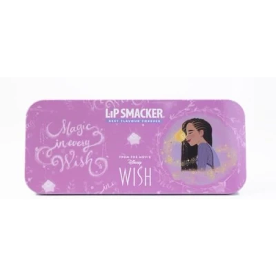 Image de Lip Smacker Wish &amp; Face Tin, Ensemble de Maquillage Enfants Inspiré Disney avec Gloss à Lèvres et Crèmes dans Différentes Nuances, Applicateurs Inclus, Cadeaux Princesse