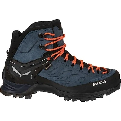 Image de Salewa MS MTN Trainer MID GTX Chaussures de marche, Homme, Taille: 43, Dark denim/black Cuir / matière synthétique